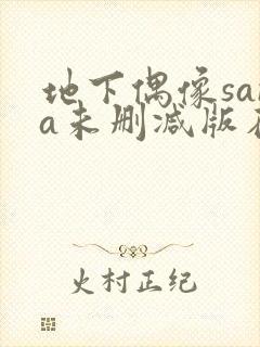 地下偶像sana未删减版在线观看