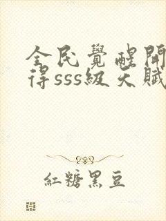 全民觉醒开局获得sss级天赋