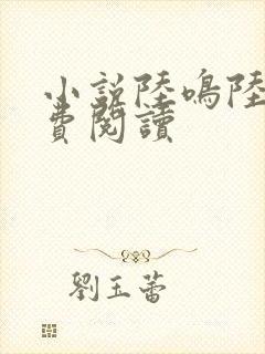 小说陆鸣陆瑶免费阅读