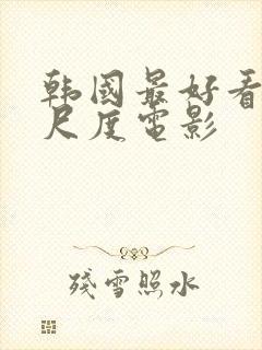 韩国最好看的大尺度电影