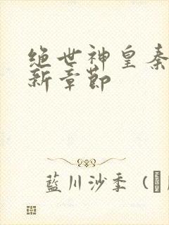 绝世神皇秦轩最新章节封面