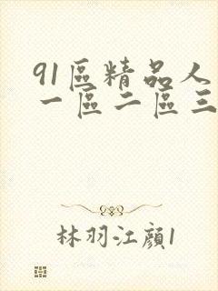 91区精品人妻一区二区三区