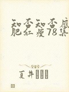 知否知否应是绿肥红瘦78集全免费观看封面