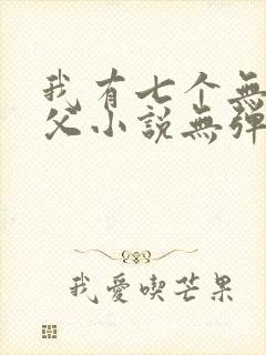 我有七个无敌师父小说无弹窗