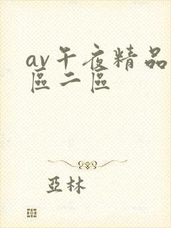 av午夜精品一区二区