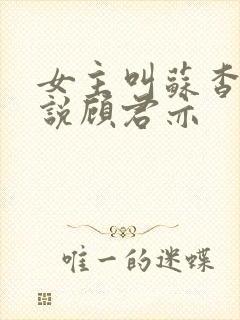 女主叫苏杳的小说顾君亦