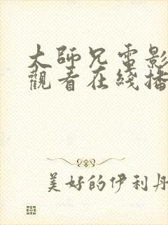 大师兄电影免费观看在线播放国语封面