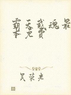 霸天武魂最新全本免费