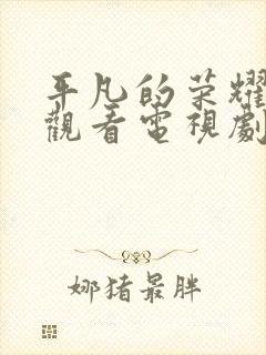 平凡的荣耀免费观看电视剧全集高清