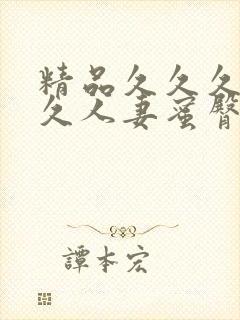 精品久久久久久久人妻蜜臀av封面