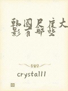 韩国尺度大的电影有哪些