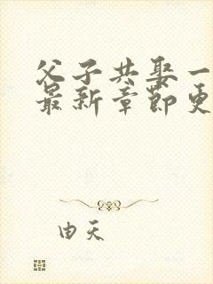 父子共娶一妻的最新章节更新时间