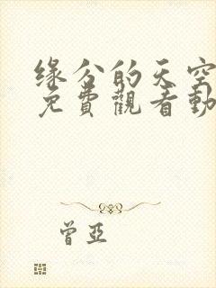 缘分的天空全集免费观看动漫