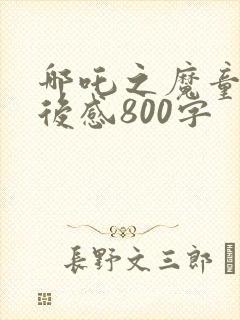 哪吒之魔童降观后感800字