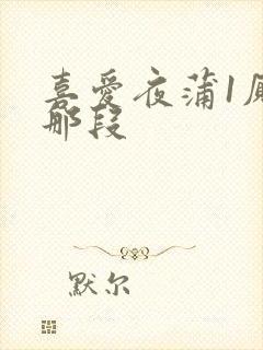 喜爱夜蒲1厕所那段