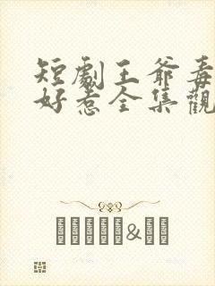 短剧王爷毒妃不好惹全集观看