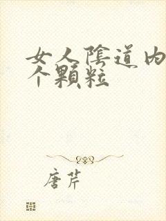 女人阴道内侧长个颗粒