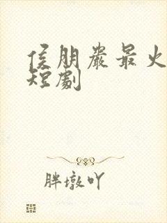 侯朋岩最火十部短剧