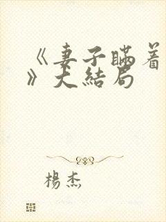 《妻子瞒着丈夫》大结局封面