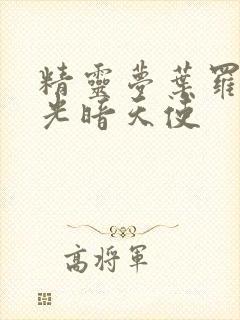 精灵梦叶罗丽之光暗天使