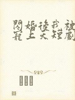 闪婚后我被总裁宠上天短剧免费观看