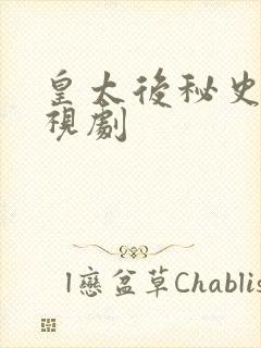 皇太后秘史 电视剧