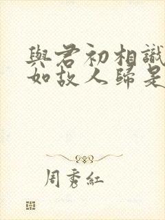 与君初相识,犹如故人归是情话吗