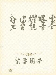 许你耀眼电视剧免费观看全集高清版