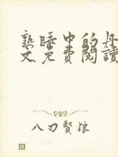 熟睡中的丹丹全文免费阅读