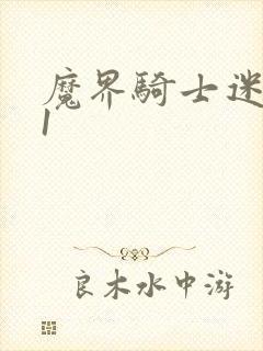 魔界骑士迷妹网1