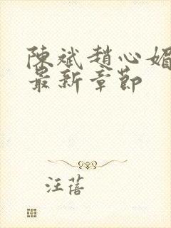 陈斌赵心媚小说最新章节封面