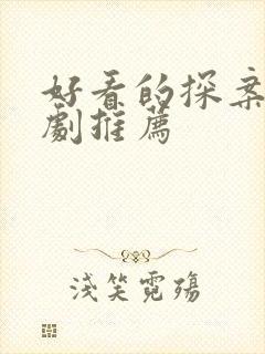 好看的探案悬疑剧推荐