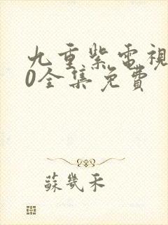 九重紫电视剧40全集免费