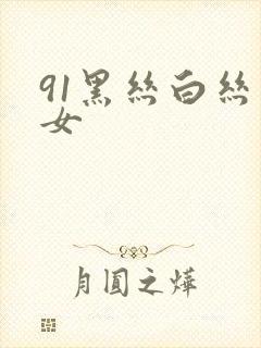91黑丝白丝美女