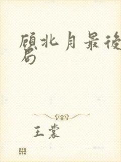 顾北月最后的结局封面