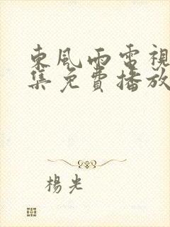 东风雨电视剧全集免费播放在线观看