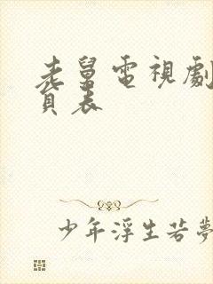 老舅电视剧的演员表