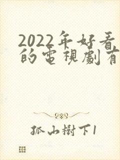 2022年好看的电视剧有哪些
