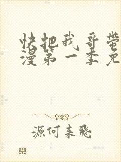 快把我哥带走动漫第一季免费观看