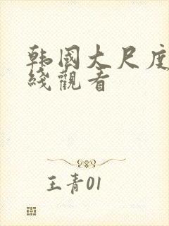 韩国大尺度剧在线观看