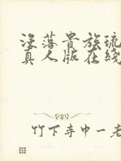 没落贵族琉璃川真人版在线观看免费全集