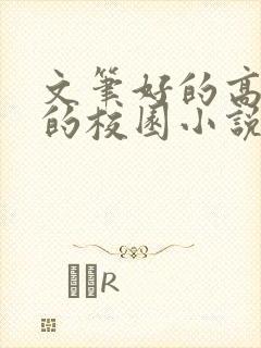 文笔好的高质量的校园小说推荐