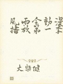 风雨令动漫免费播放第一季在线观看全集