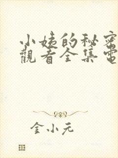 小姨的秘密免费观看全集电视剧完整