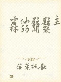 雷仙殿殿主和王林的关系