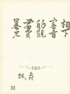 暴君的宰相漫画免费观看下拉式