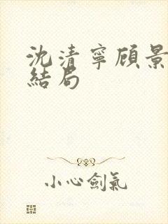 沈清宁顾景琛大结局