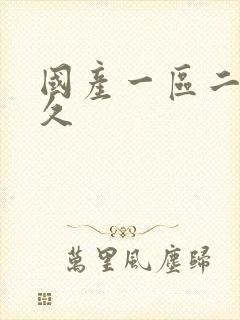 国产一区二区久久