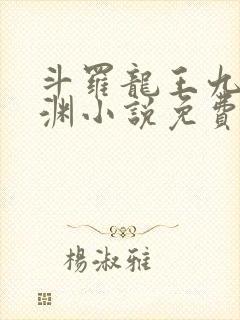 斗罗龙王九龙破渊小说免费阅读全文封面