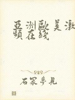 亚洲欧美激情视频在线